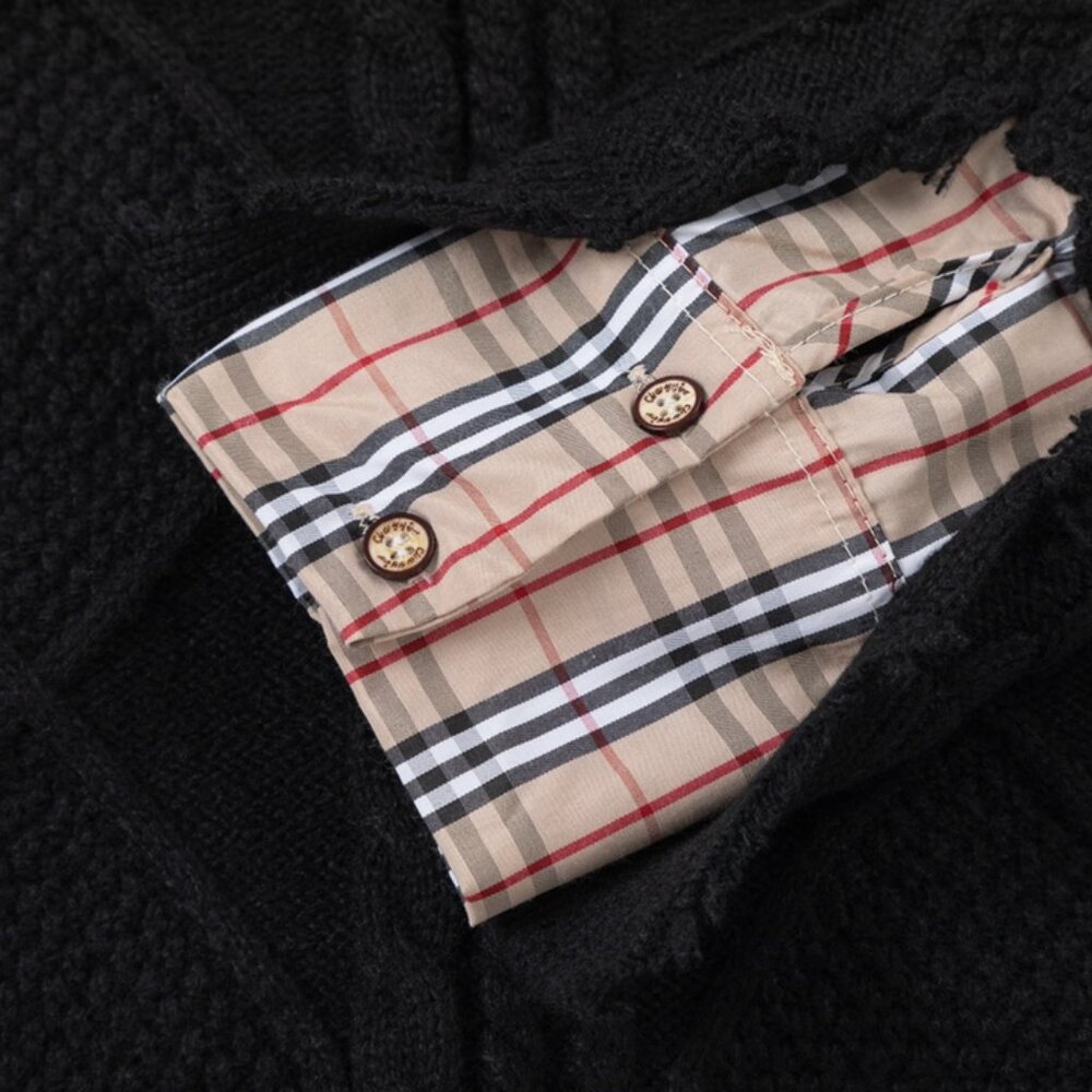 Burberry Classical Pattern Black Sweaters - image 7